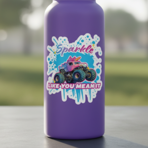 Unicorn Monster Truck Sticker